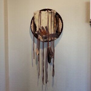 Native American Outrageous Works of Art Designed & Created By Su-New War Shield